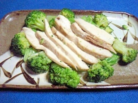 レンジで鶏肉のしょう油蒸